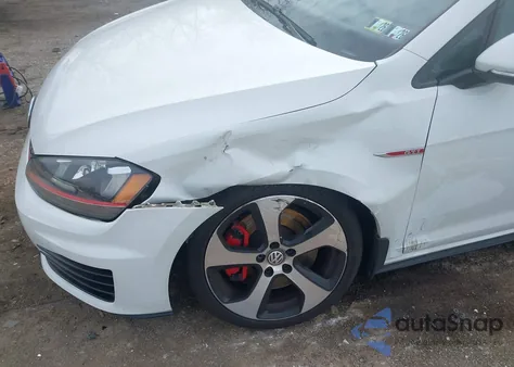 2016 Volkswagen Golf Gti Autobahn W/Performance Package 4-Door из США, поврежденный, VIN 3VW547AU7GM069339